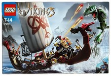 Lego 7018 vikings - vikings, ship