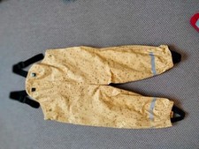 Matschhose H&M gelb gemustert