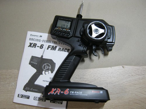 Graupner sender race fm - sender, 6