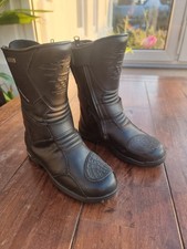 Probiker Motorradschuh Leder