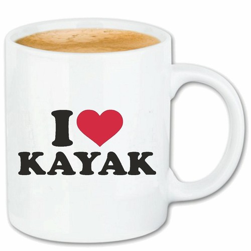 Kaffeetasse love kajak - kaffeetasse,
