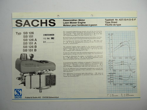 Sachs sb126 151 b - sb126,