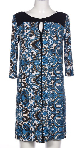 Kleid blau weiß - blau,