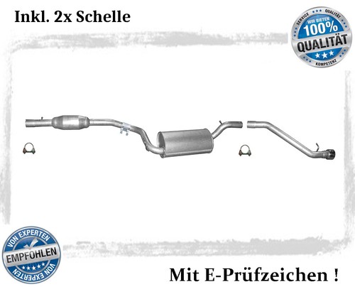 Auspuffanlage für mazda - 3, i