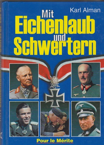 Mit eichenlaub und - eichenlaub, schwertern