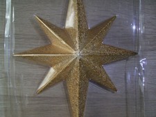 *IKEA STERN*Weihnachtsbaum*Christbaum Spitze*GOLD*