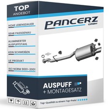 Endschalldämpfer für Mercedes Slk (R170) 200 230 Kompressor 192/193PS