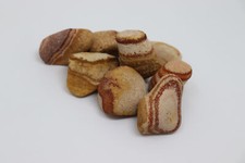 180kg Kiesel Flusskiesel Kieselsteine Gartenkies Zierkies Dekokies Sandstein