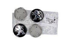 Original Satz Radnabenabdeckung für Alufelgen für Peugeot 107 1622961980 (VPE 4)