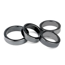 Unisex Ring Hämatit Edelstein