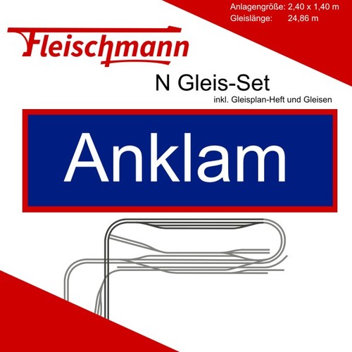 Fleischmann gleis set - n,
