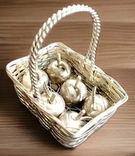 Art deco 6er set versilberte - deco,
