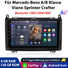 Android 14 Autoradio Für Mercedes Benz A/B Vito Viano Sprinter GPS Carplay 128GB