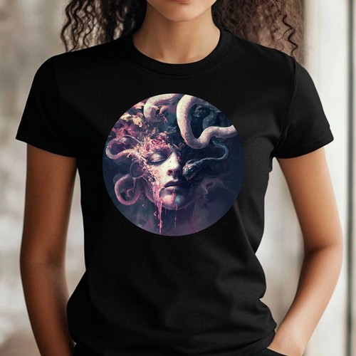 Frauen shirt medusa - frauen, t-shirt