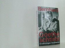 Goethe schtirbt: Erzählungen
