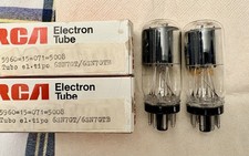 Cinch 6sn7 Black Plate Matched