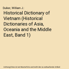 Historical Dictionary of