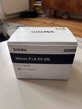 Sigma 30mm Objektiv F1.4 DC DN