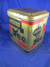 Jacobs Tee Import Bremen Dose Blechschrank Tin Warenpräsenter Cafe Kaffee 
