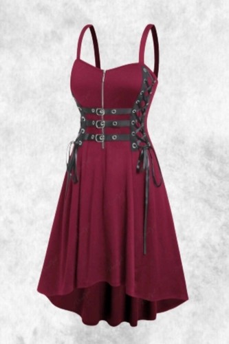 Neu rot gothic halber - neu,