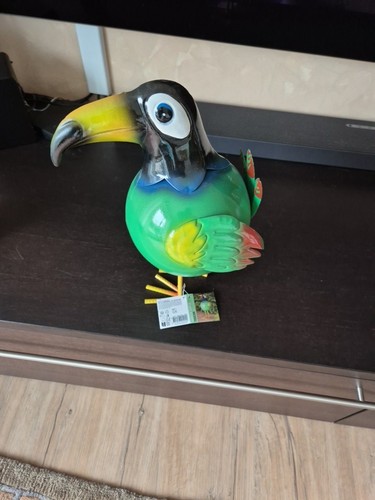 Gartenfigur wackelfigur tukan - gartenfigur,