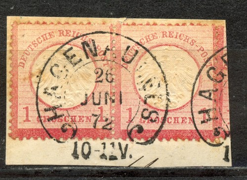 Hagenau hufeisenstempel - "hagenau",