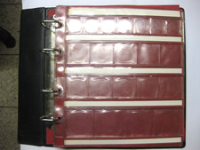 Gebrauchtes Album m.  5 Seiten,  für  ( 2 x 20, 1 x 21, 1 x 16 + 1 x 28 Münzen)
