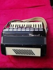 Akkordeon Parrot & Koffer, schwarz, Liebhaberstück, v. funktionsfähig, neuwertig
