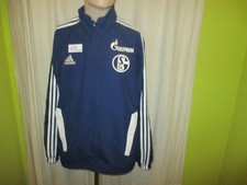 FC Schalke 04 Adidas Spieler Freizeit- Trainingsanzug Jacke 11/12 "GAZPROM" Gr.L