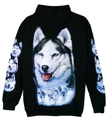 Sweat jacke hoodie husky - hoodie, gr