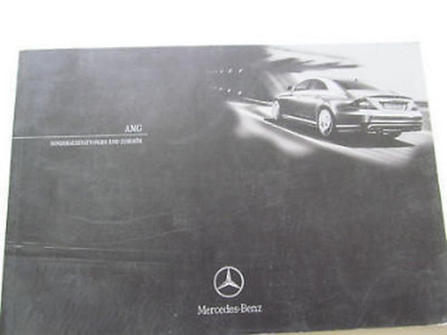 Prospekt mercedes benz - mercedes, buch