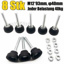 8x M8/10/12 Stellfuss