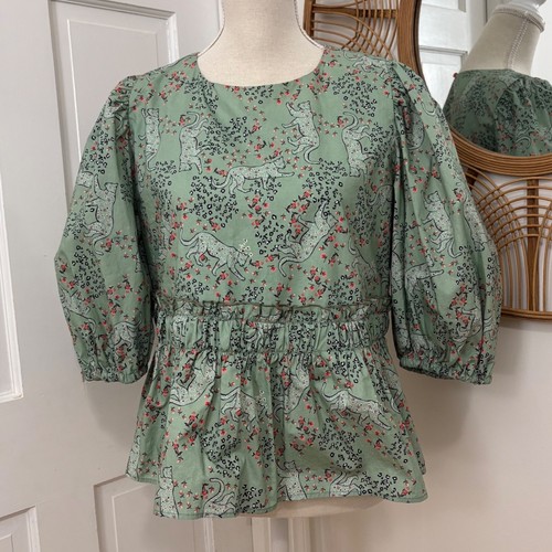Corey lynn calter peplum - calter, top