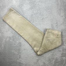 Vintage Levi's Herren Cord Hose Jeans W36 L32 beige straight USA Made Retro 80s
