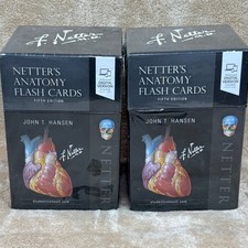 2 Netter's Anatomy Flash Cards