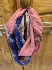 Cecil Loop / Schal  Herbstfarben mit Pailletten