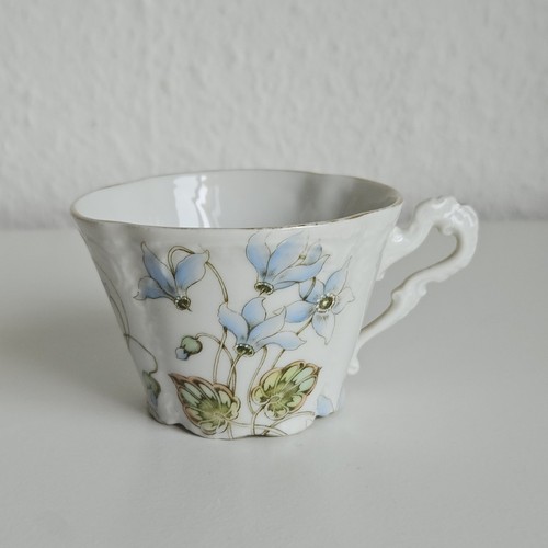 Antike tasse porzellan blumen - antike,