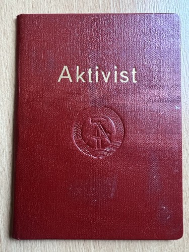 Ddr ausweis urkunde - -,