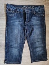 Esprit Damen Capri Hose Denim Gr. 30