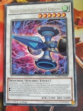 Yu-Gi-Oh! Hochgeschwindigkeitsroid Kendama Rare 1. Auflage HSRD-DE009