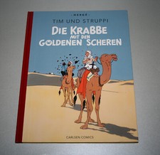 Tim und Struppi - Die Krabbe mit den goldenen Scheren Carlsen Farbfaksimile -TOP