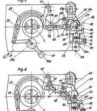 Alte Nähmaschine: Fa