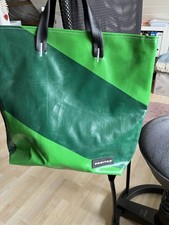 Freitag Bob, Tote Bag, hellgrün/dunkelgrün, mit tag, wie neu!!