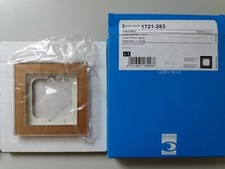 BUSCH-JAEGER 1721-283 Abdeckrahmen 1-fach, braunglas, Busch-axcent