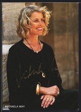 Ansichtskarte Michaela May mit