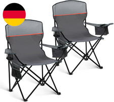LET'S CAMP Campingstuhl 2Er Set Klappstuhl