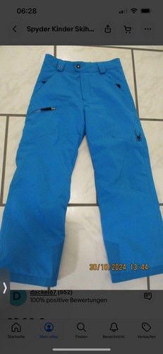 Spyder skihose kinder - skihose, 140/