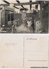 Gönnsdorf/Pappritz-Dresden Gruß aus der Bauernstube im Gasthaus Rockau 1917