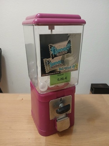 Kaugummiautomat pink lady - kaugummiautomat,