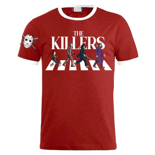 Shirt horror kino helden auf - horror,